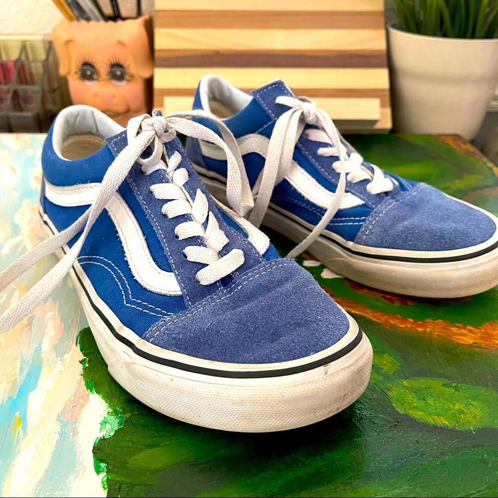 VANS BLUE CLASSICS SZ 4.5